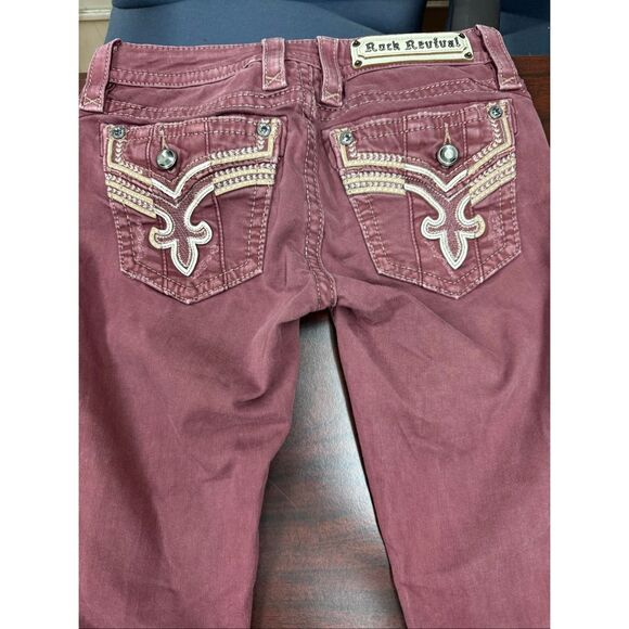Rock Revival Codee Ankle Skinny Jeans Size 25 - Picture 5 of 13